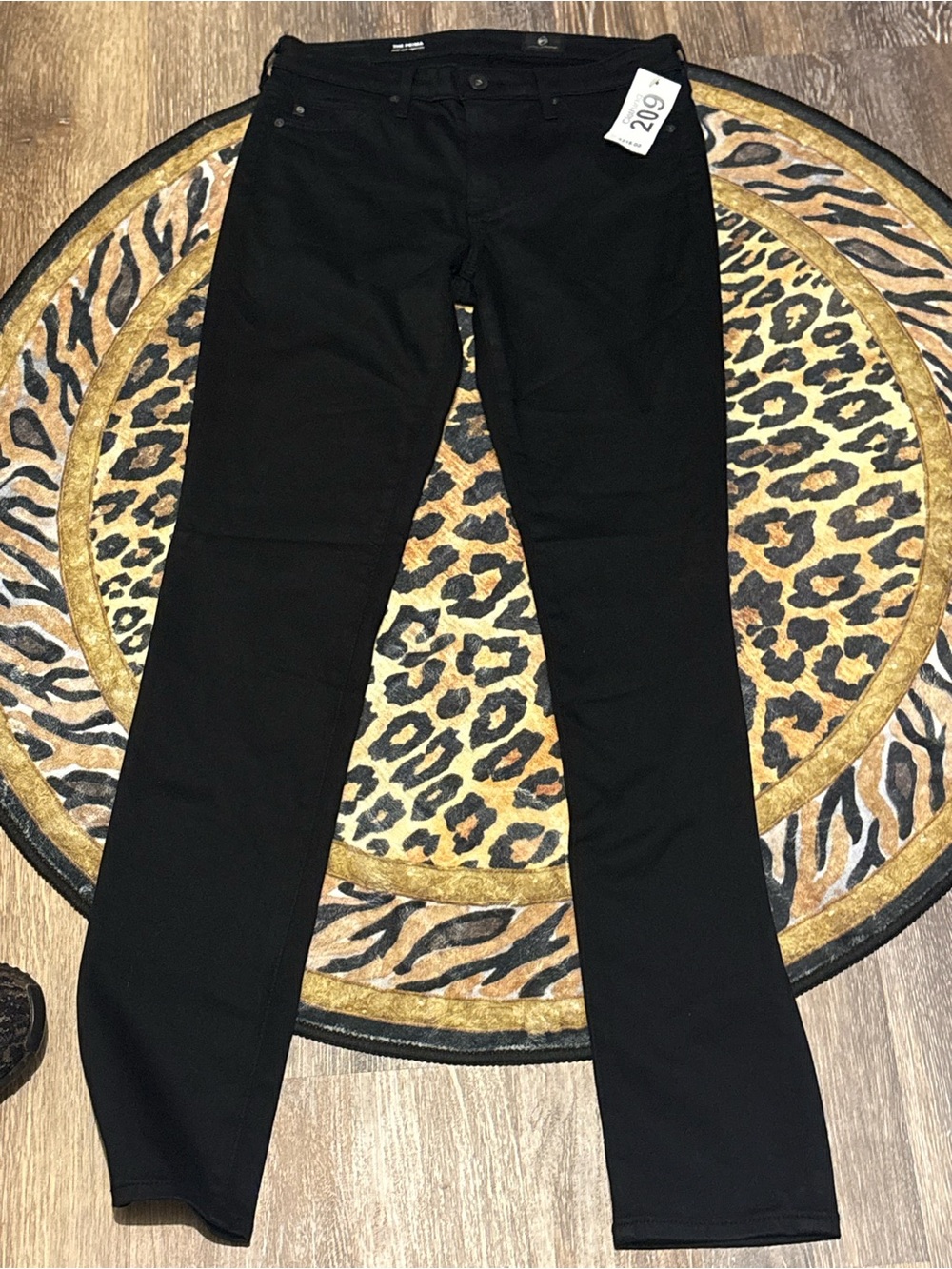 NWT Adriano goldschmied black jeans